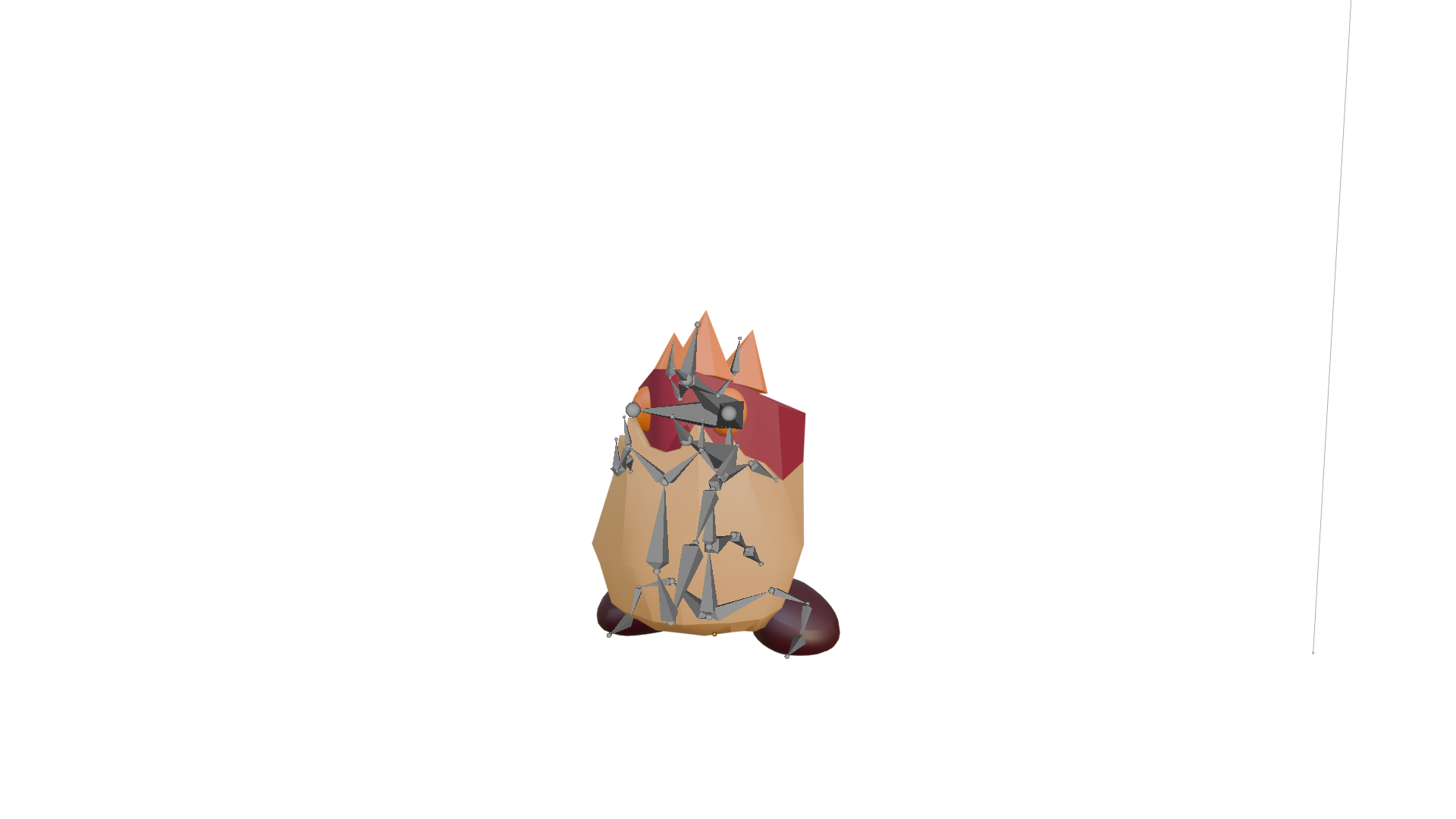 Armature of the fire enemy