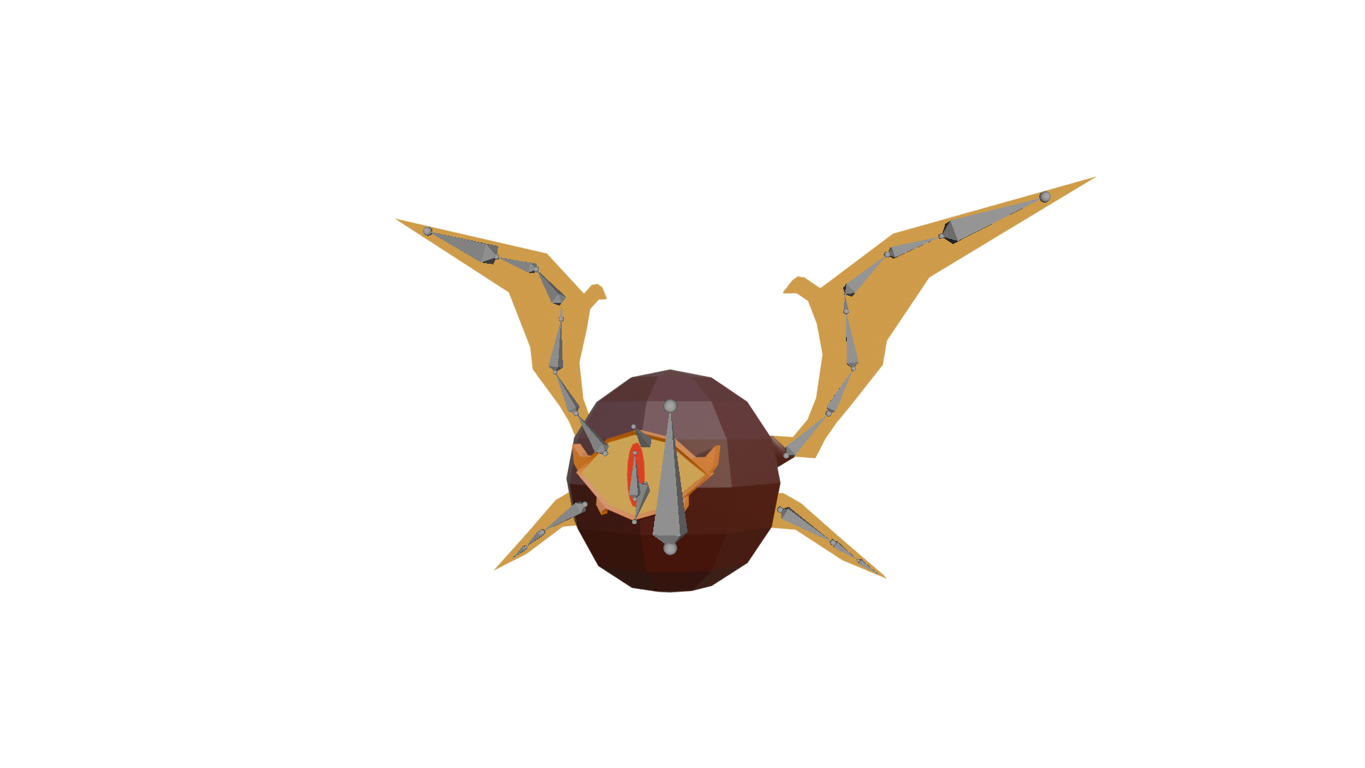 Armature of the flying fire enemy