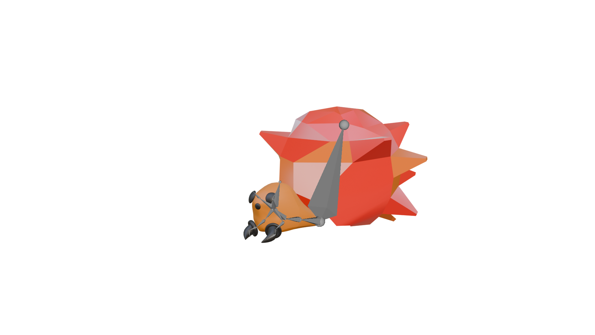Armature of the volcano boss