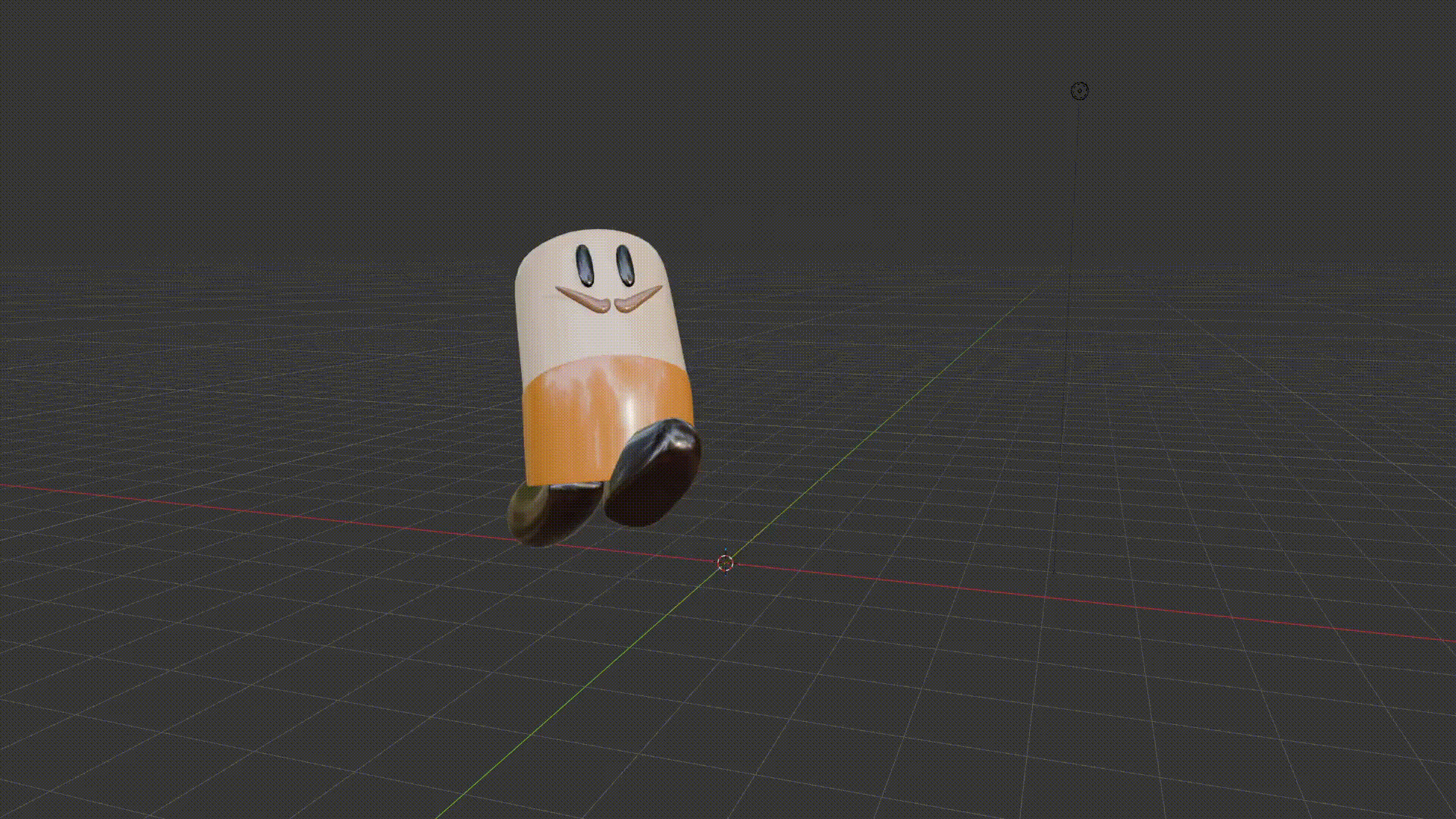 3D models of the main character and final boss