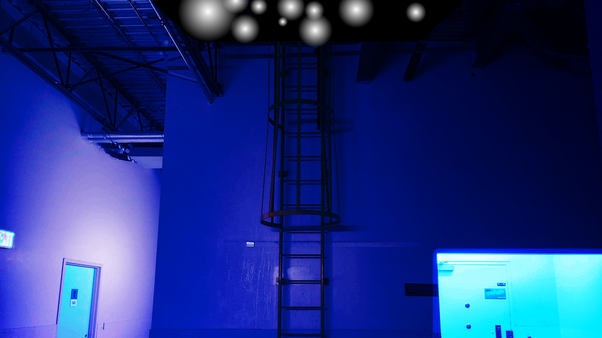 Background artwork of the escape hatch