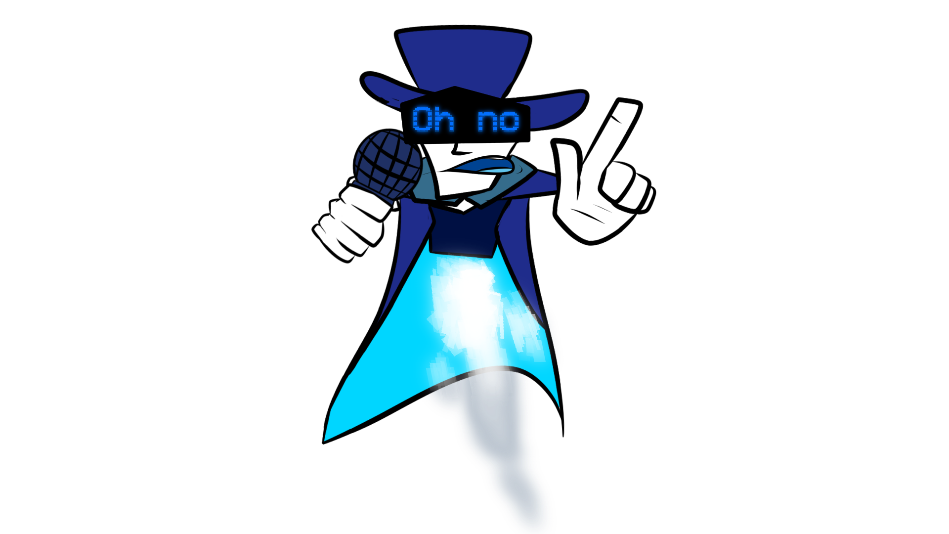 host idle sad pose