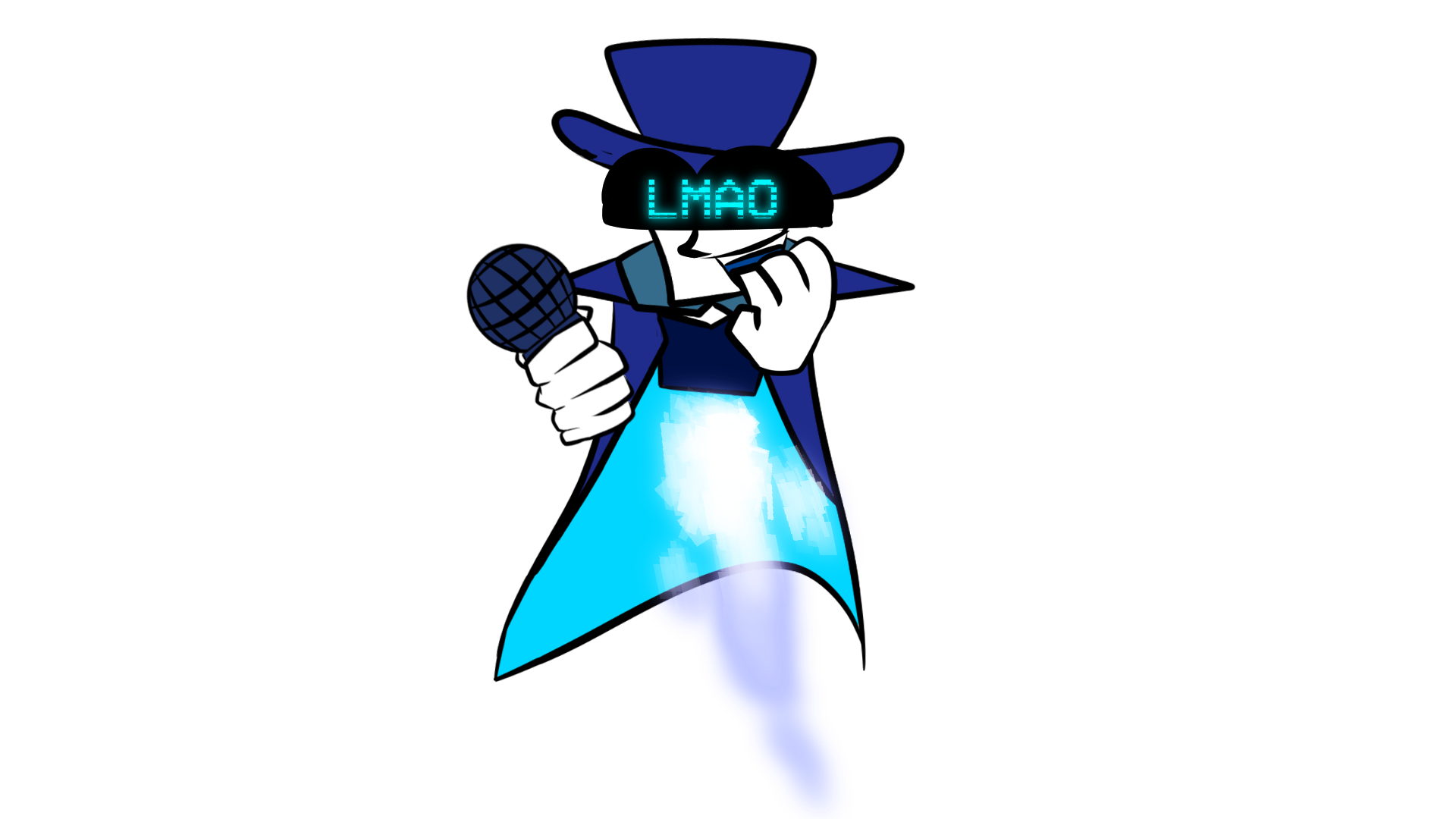 host laughing out loud