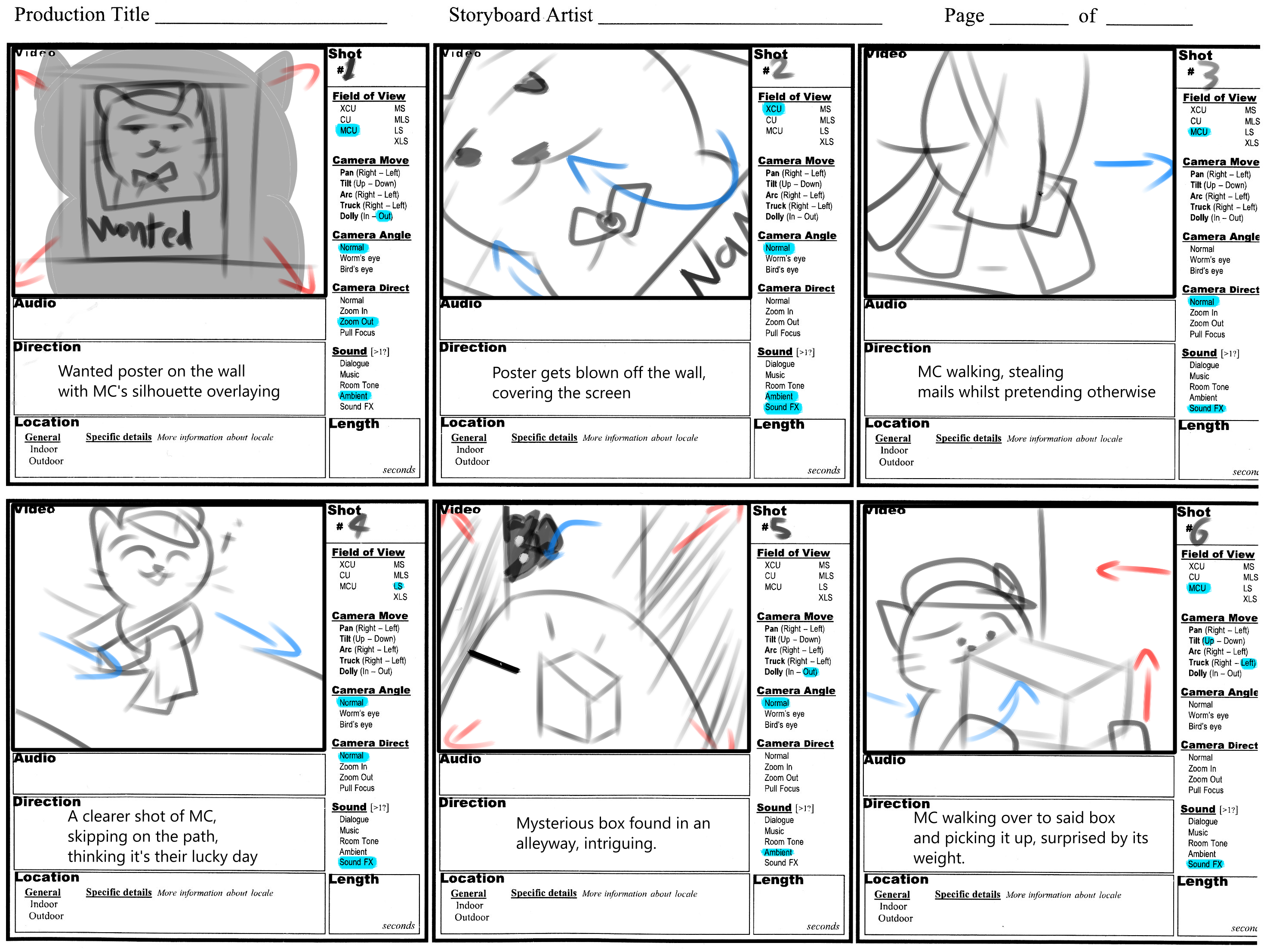 Final Storyboard Shot 1