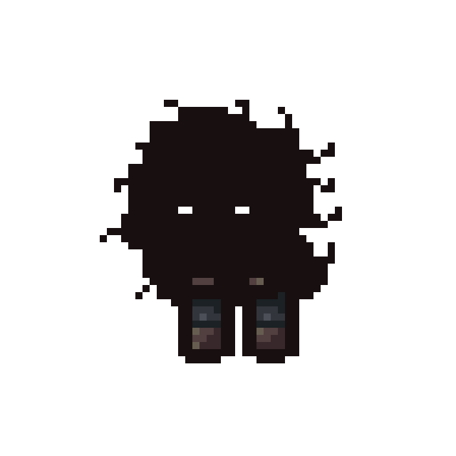 Small enemy character attacking animation