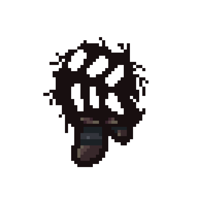 Small enemy character aggressive walking animation
